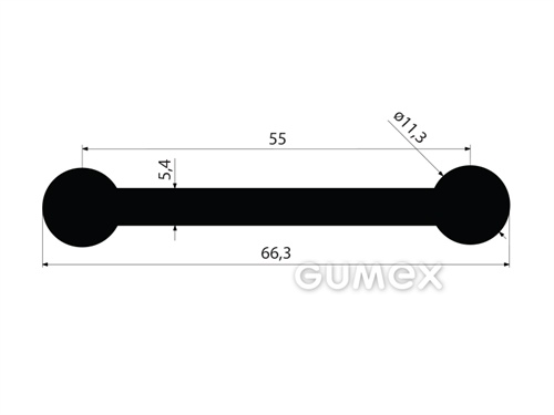 GUMMIPROFILE I-FORM - EPDM